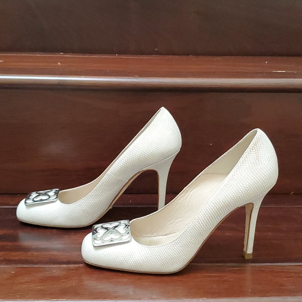 LK Bennett Lovells Closed Courts Lizard leather